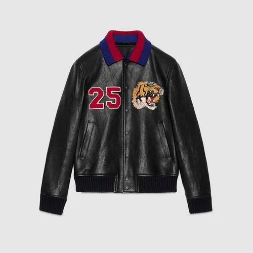 Black Kids Leather Jacket