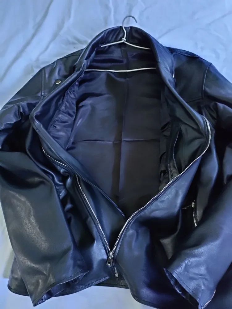 Merry Poppin's Leather jacket customised your pattern your size