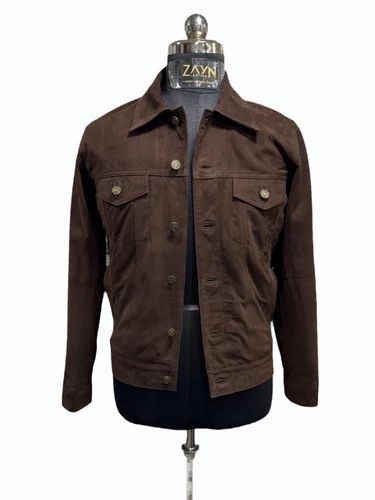 Men's Suede Leather Jacket