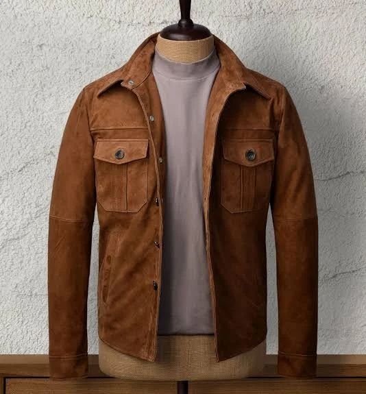 Suede Leather Jacket