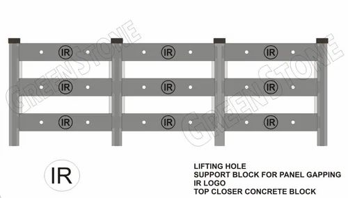 Prefab Indian Railway Wall Mould (IR)
