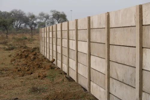 Precast RCC Concrete Compound Wall, 40 mm, 6 ft