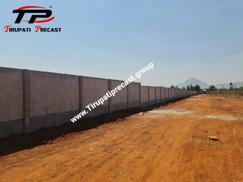 Concrete Single Piece Compound Wall