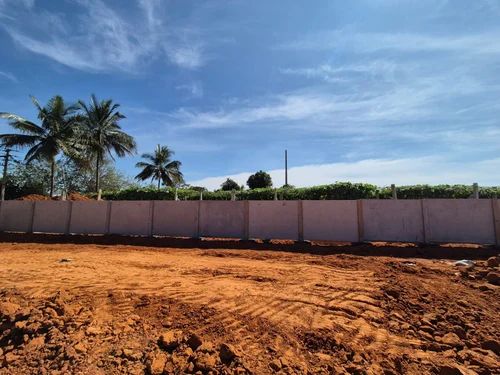 Cement 6 Feet Security Precast Compound Wall