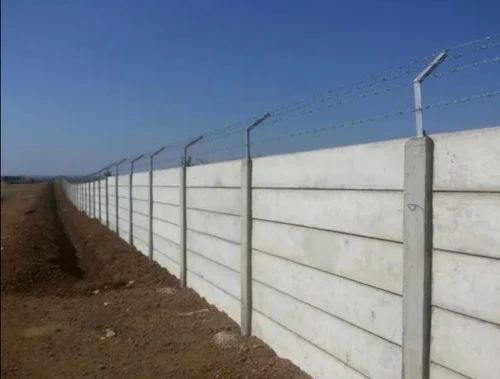 Panel Build RCC Solar Boundary Wall, Thickness: 50 mm