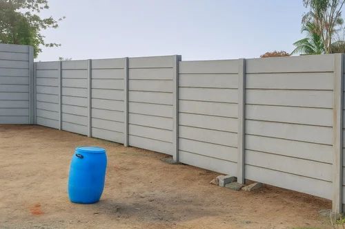 8 Feet Compound Wall, Panel Thickness: 50 mm (2 inch)