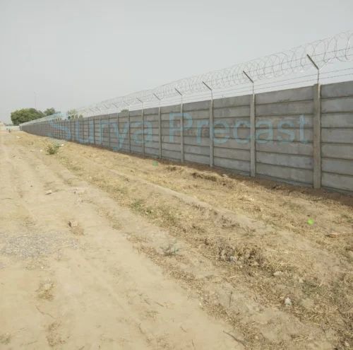 Precast Concrete Compound Wall, For Factory Area safeguarding