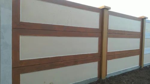 Heavy Duty Concrete Panel Wall, 2.4 m Height, 75 mm Panel, M30 Grade