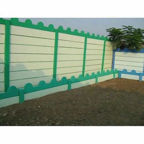 Prefab Farm House RCC Compound Wall, For Construction, Thickness: 15 mm