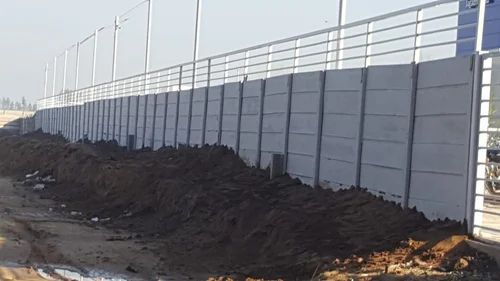Cement Industrial Compound Wall