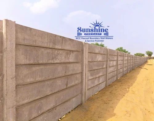 Readymade Compound Wall, 6 - 10 Feet, Panel Thickness: 50 mm (2 inch)