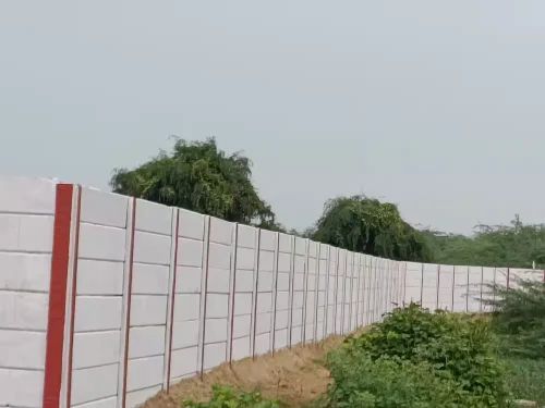 Concrete RCC Compound Wall
