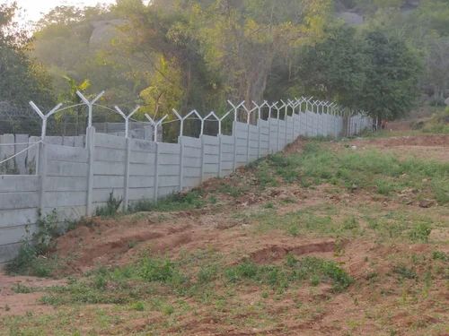 Precast RCC Boundary Wall (8 ft Height)