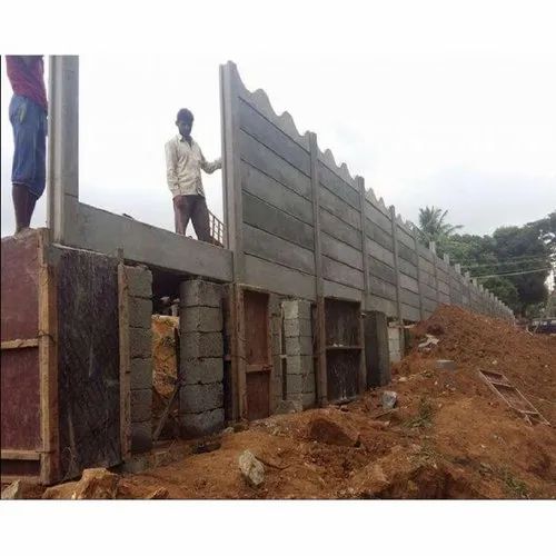 Modular RCC Prestressed Wall, For Industrial, Thickness: 30 mm