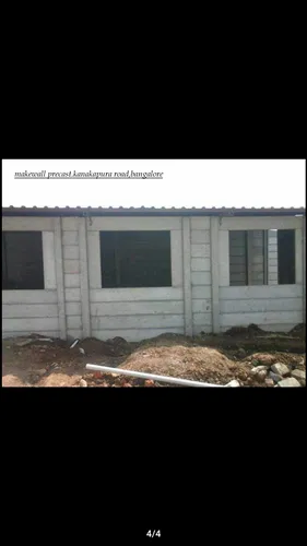 Prefab Cement Wall for Commercial Properties, 1.5 M (5 Ft), Panel Thickness: 75 mm (3 in)