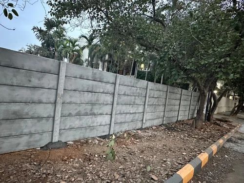 Precast RCC 1 Feet Concrete Compound Wall, 50 mm (2 inch), 2 ft