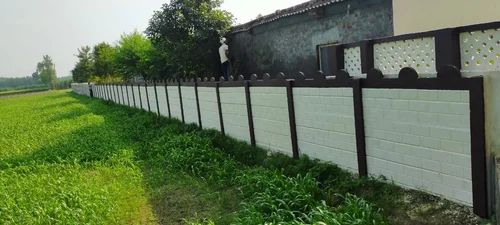 Cement Precast Concrete Walls, For Boundary Wall, Thickness: 40 mm