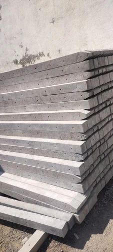 6feet Plain Cement Concrete Pole, For Construction