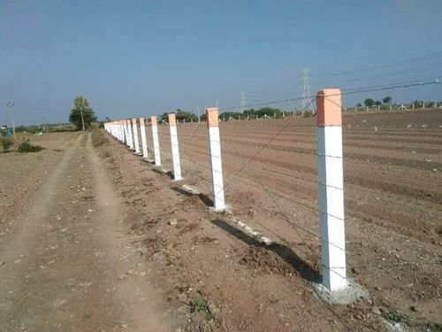 Rectangular Industrial Concrete Fencing Pole