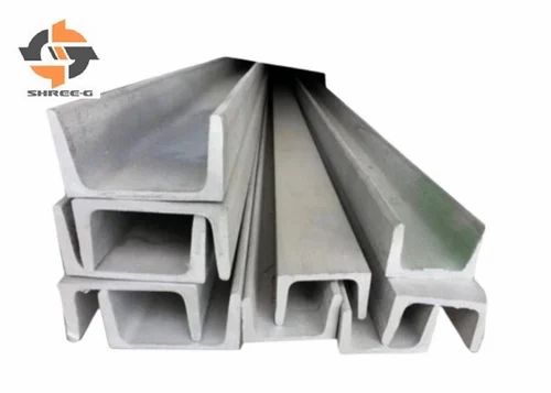 Mild Steel RSJ Pole 9m Hot Dip Galvanized IS 2062 E250 (100 x 50 mm Section)