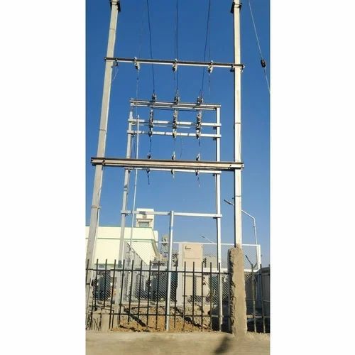 11kv Double Pole Structure