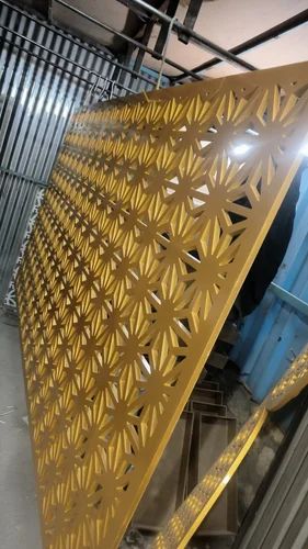 Brown Matte MDF Jali