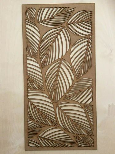 4mm Golden MDF Jali
