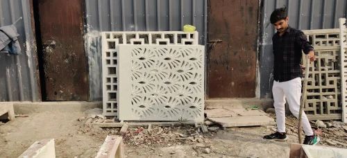 White Cement Ventilation Jali