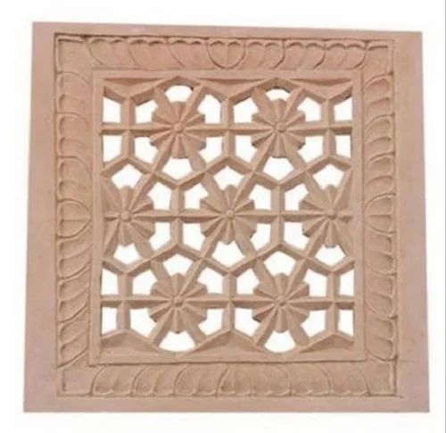 Polished Sandstone Jali, For Walls, Thickness: 20 mm