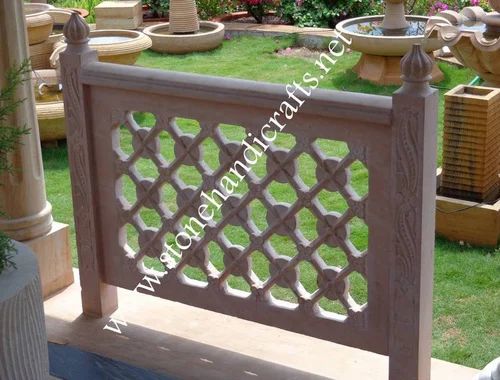 Beige Stone Jali, Thickness: 20mm, Size: 4 Feet