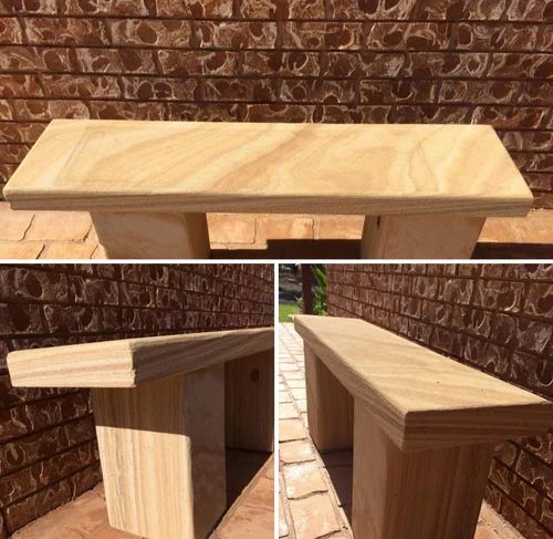 Stone Garden Bench, 5 feet