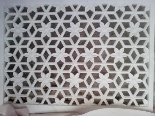 Marble Stone Wall Jali, Thickness: 35 mm