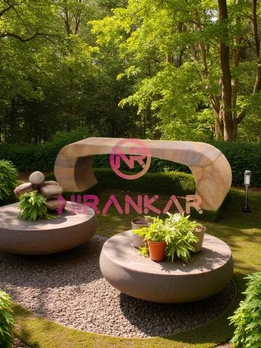 Contemporary Floating Bench, 2 Seater