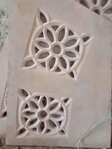 Sand Stone Jali, Thickness: 3inch
