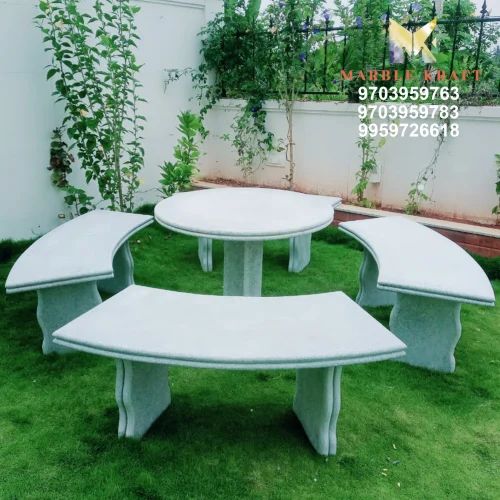 Granite Garden Benches, Length: 5 feet, Thickness: 2 Inch