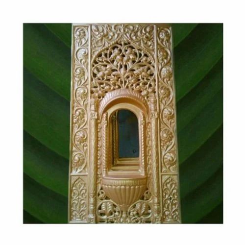 Golden Fiber Decoration Jali, 15 To 20 Kg Approx, Size: Size :- 5" Feet By 8'' Feet