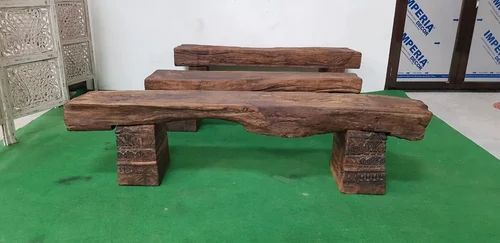 Farmhouse Industrial Wood Bench