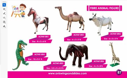 Natural Frp Animal Figure for Exterior Decor