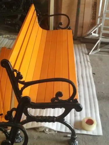 CrossWeaves Yellow Street Wicker Bench