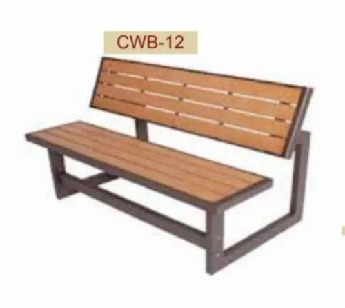 Antique 3 Seater Bench CWB-12, For Outdoor, With Back