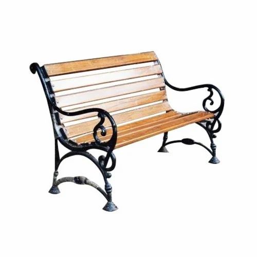 Brown FRP Casting Park Bench, Size: 5 Feet