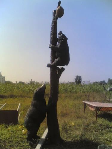 Black FRP TREE & BEER (FA-95), For Exterior Decor