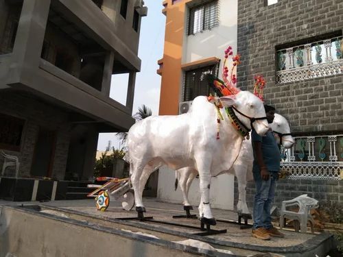 FRP Ox Statue, For Exterior Decor