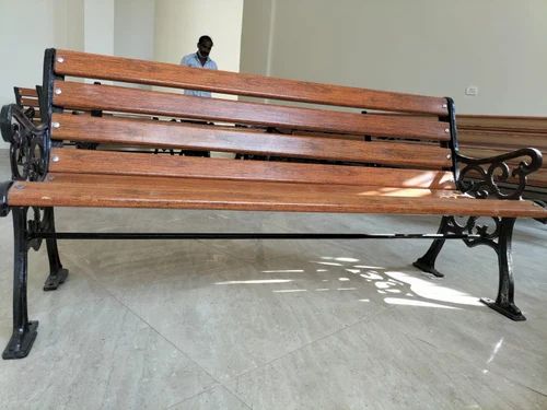 3 Seater Frp Park Bench, With Backrest