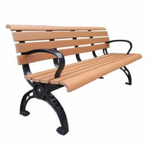 FRP Garden Benches, With Backrest, 3 Seater