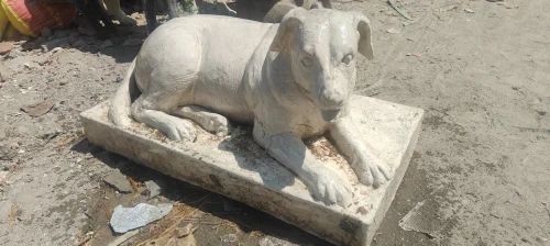 Fiber Frp Dog Statue, For Exterior Decor