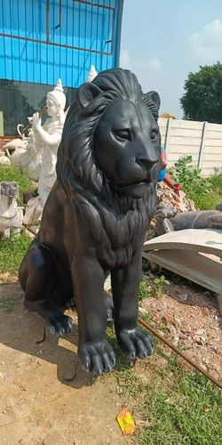 FRP Fiber Lion Sculptures Majestic Outdoor & Indoor Statue Manufacturer in Faridabad, Delhi NCR