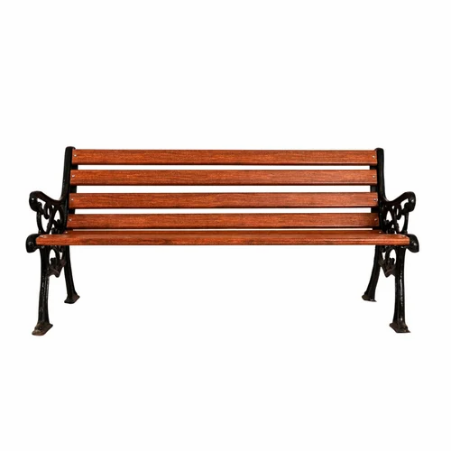 3 Seater Noble Heavy Duty Outdoor Garden FRP Bench, With Backrest