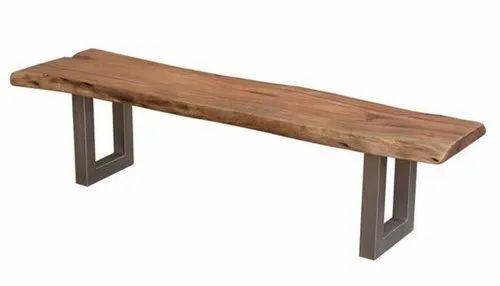 Wooden Iron Bench