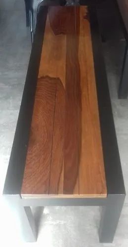 Black Iron Bench, Seating Capacity: 5